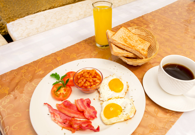 Breakfast at OR Tambo Guest House