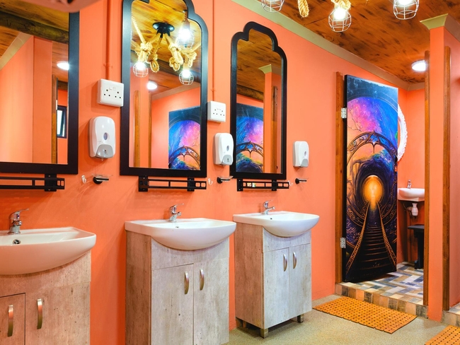Shared ablution facilities