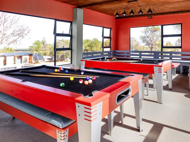 Enjoy a game of pool with friends or family