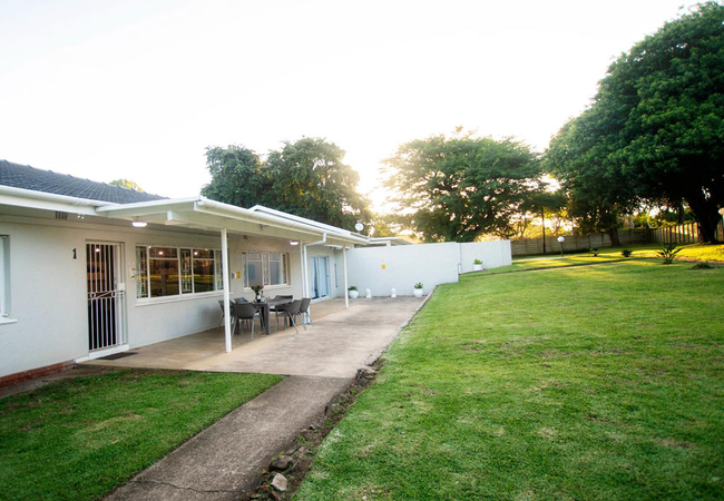 Unit 1 Garden and patio