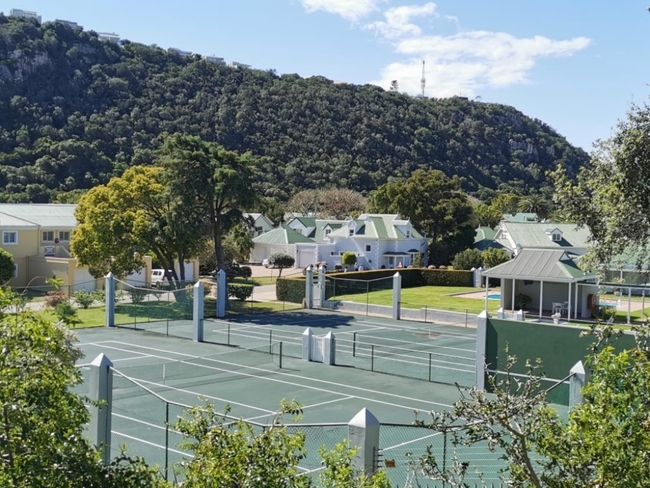 Tennis court on the estate
