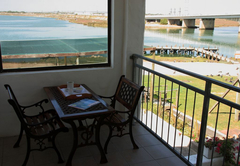 Patio view from room 10