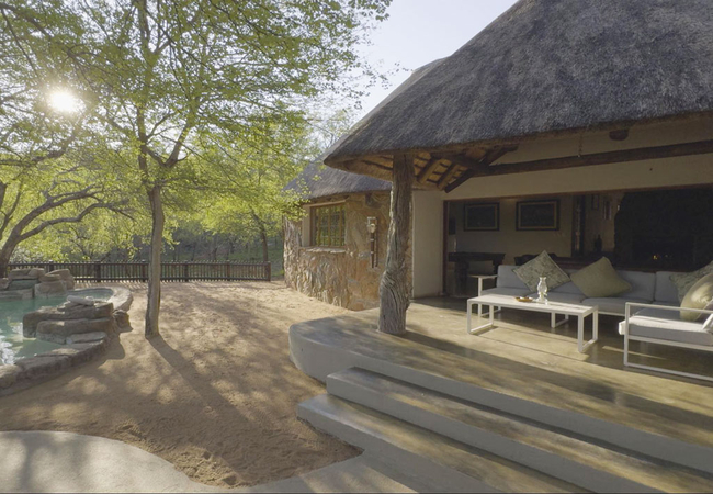 Main Lodge Patio Area