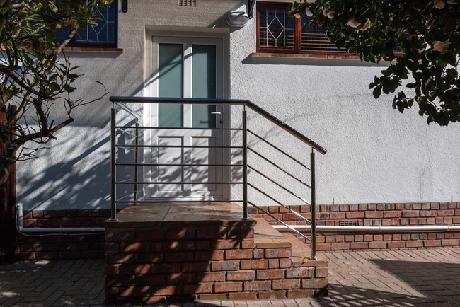 Rose Tree Unit Entrance with steps