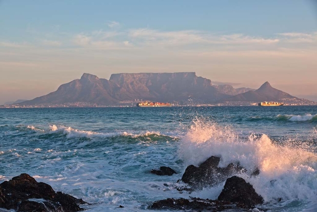 View of Table Mountain from Blaauwberg