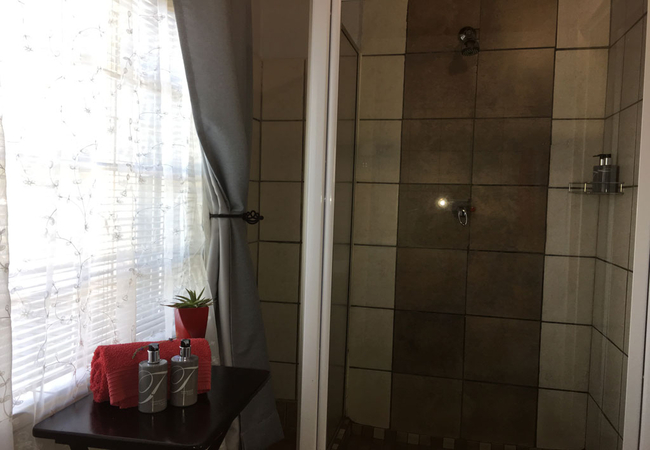 Apartment C - Bathroom with a shower