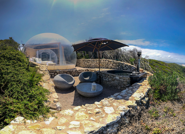 Seeplaas Bubble Tent