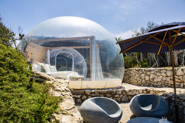 Seeplaas Bubble Tent