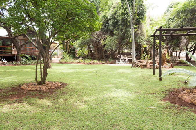Garden area