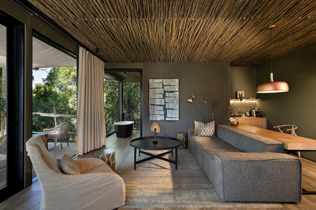 Luxury tented suite