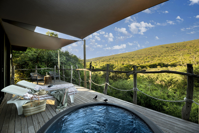 Luxury tented suite