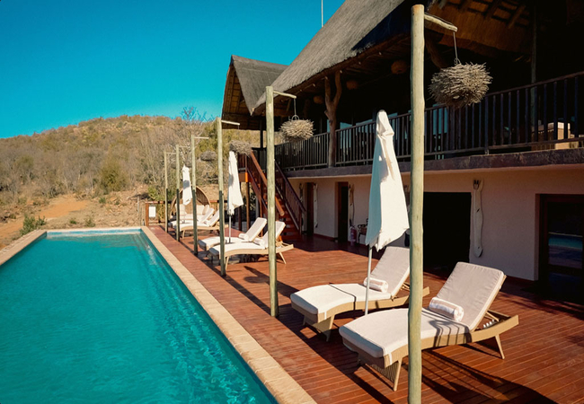 Main Lodge Deck and Pool