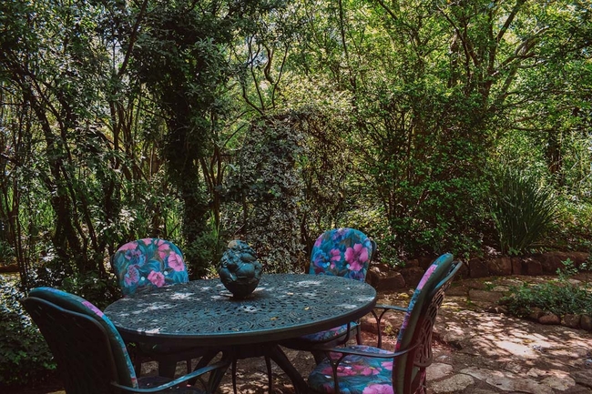 Outside seating area