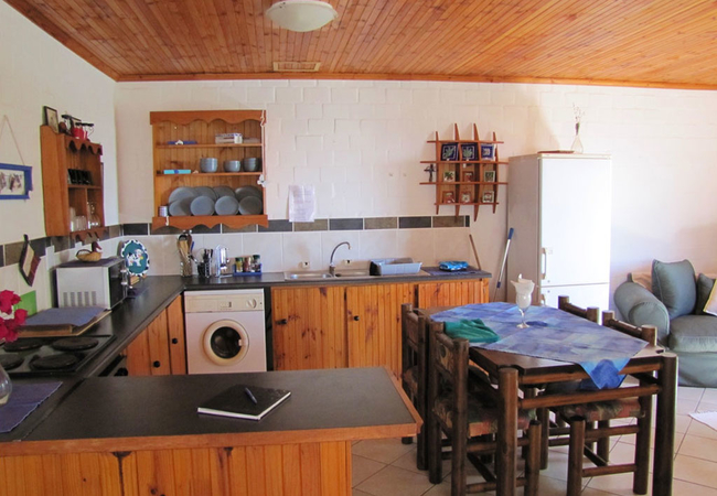 Kitchen and dining area