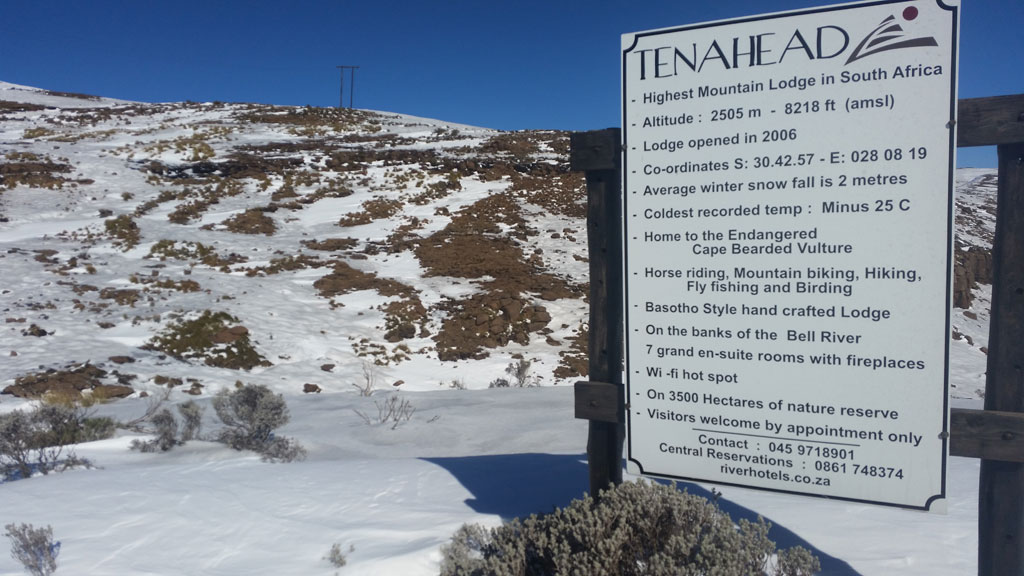 Tenahead Mountain Lodge in Rhodes, Eastern Cape