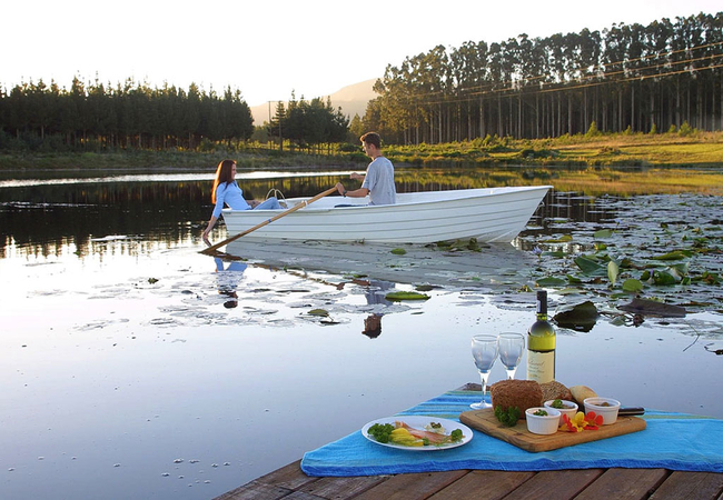 Couple on the water