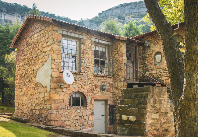 Downstairs Braai Area