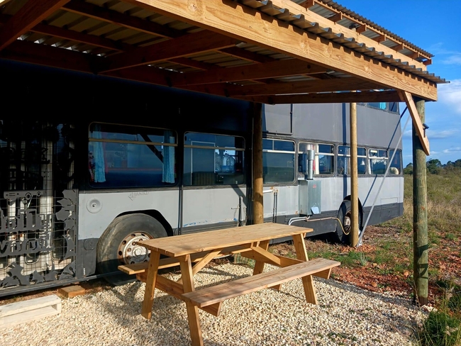 Topdeck double decker bus 