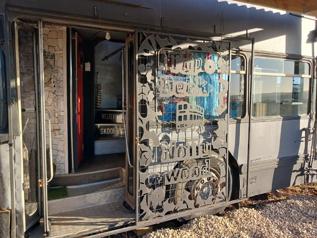 Topdeck double decker bus 