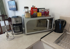 Microwave, Coffee Machine
