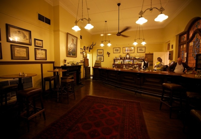 The Kimberley Club bar