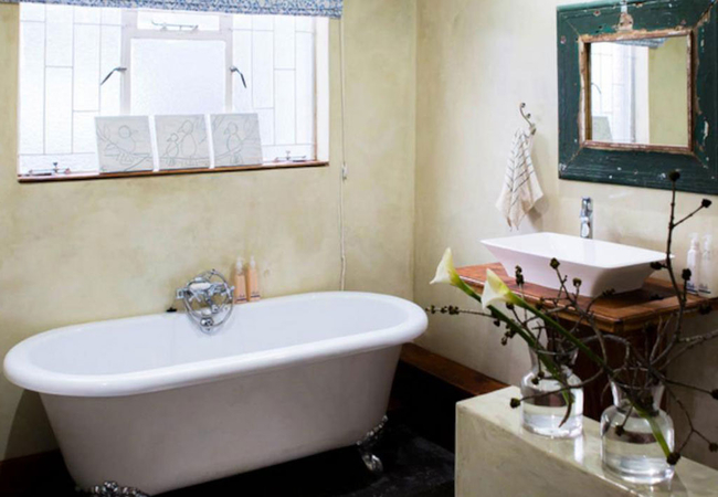 Double Room Tub and Twin Shower