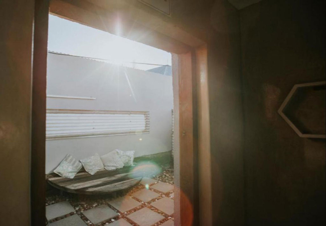 Double Room Tub and Twin Shower