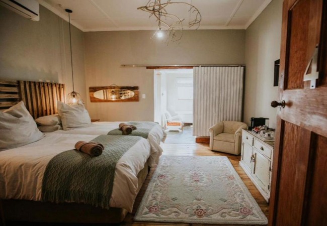 Double Room Tub and Twin Shower