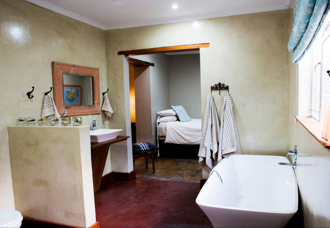 Double Room Tub and Twin Shower