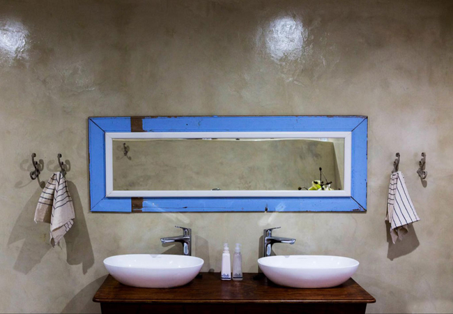 Family Room Twin Shower and Bath