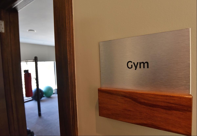 Gym facilities