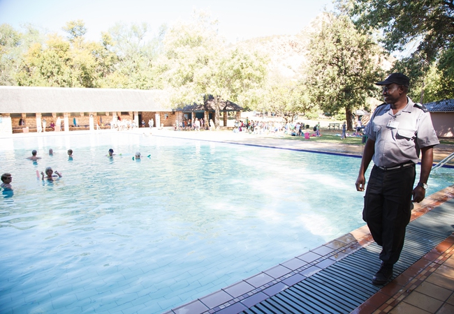 Communal swimming pool