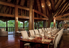 Dining at Safari Lodge