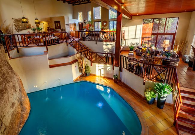 Indoor Pool from Balcony