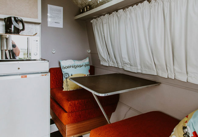 Vintage Queen Caravan