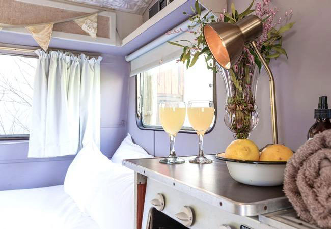 Vintage Queen Caravan