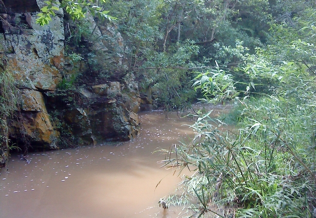 River in flood