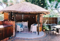 Gazebo in garden